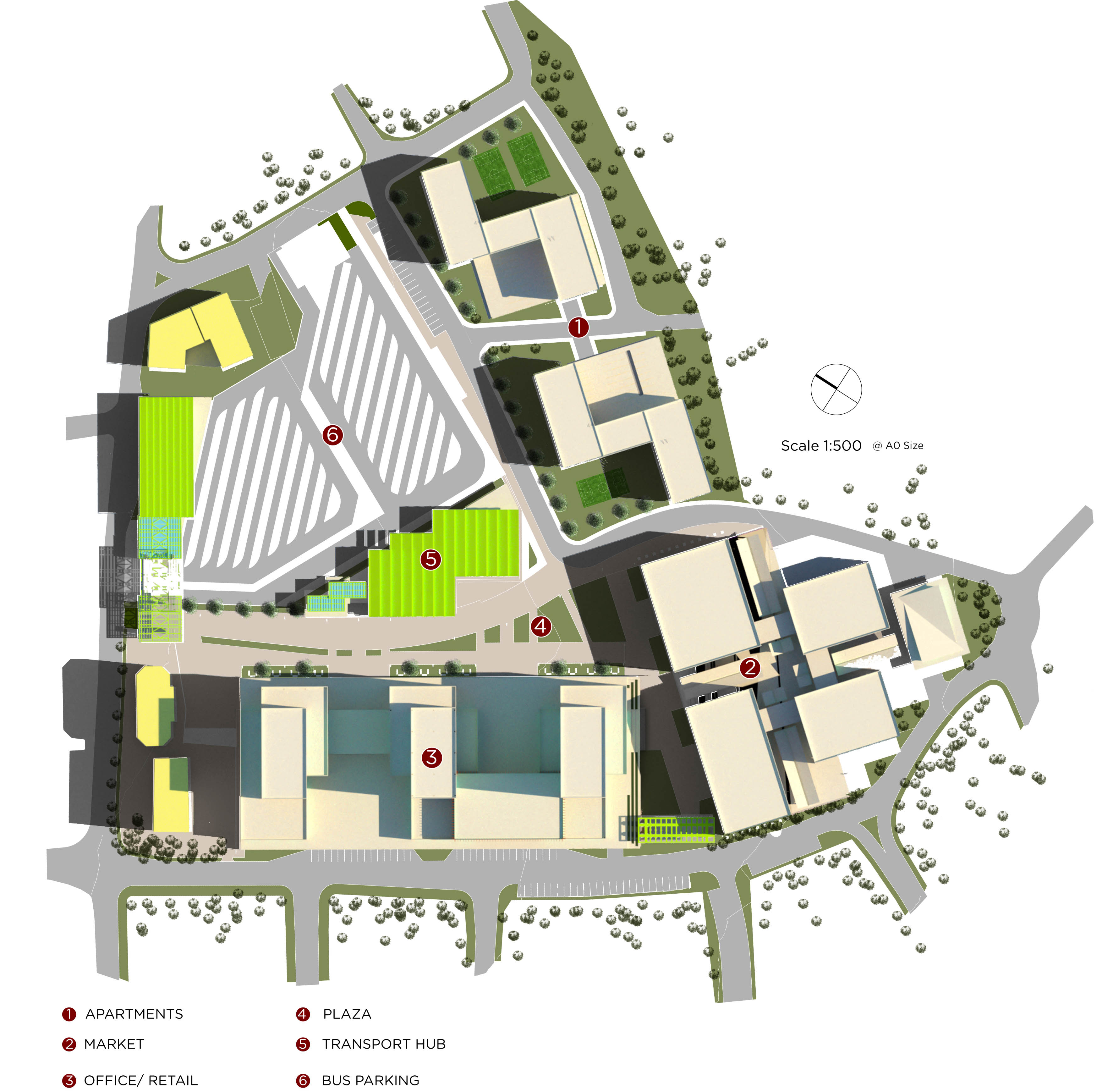 Kimironko Commercial Complex And Market, Design Proposal 2017 — image 3 of 4